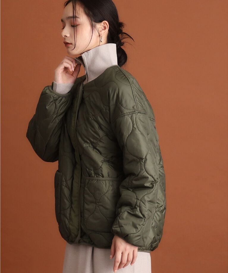 THE SHOP TK「【蓄熱保温】リバーシブルキルトブルゾン」|ブルゾン・スタジャン|