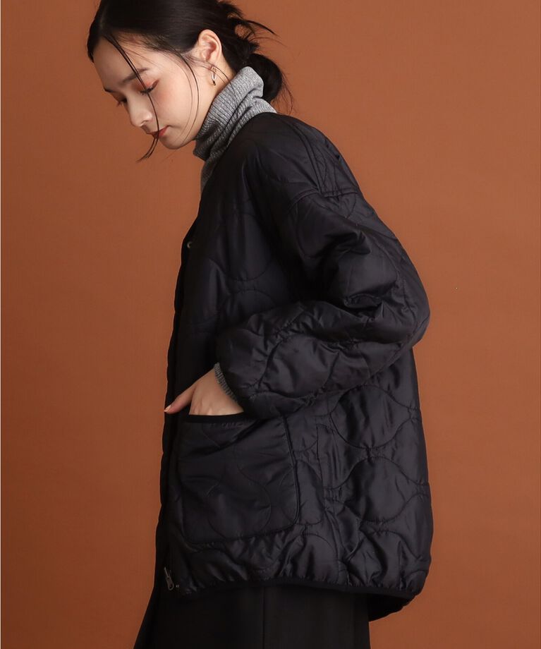THE SHOP TK「【蓄熱保温】リバーシブルキルトブルゾン」|ブルゾン・スタジャン|