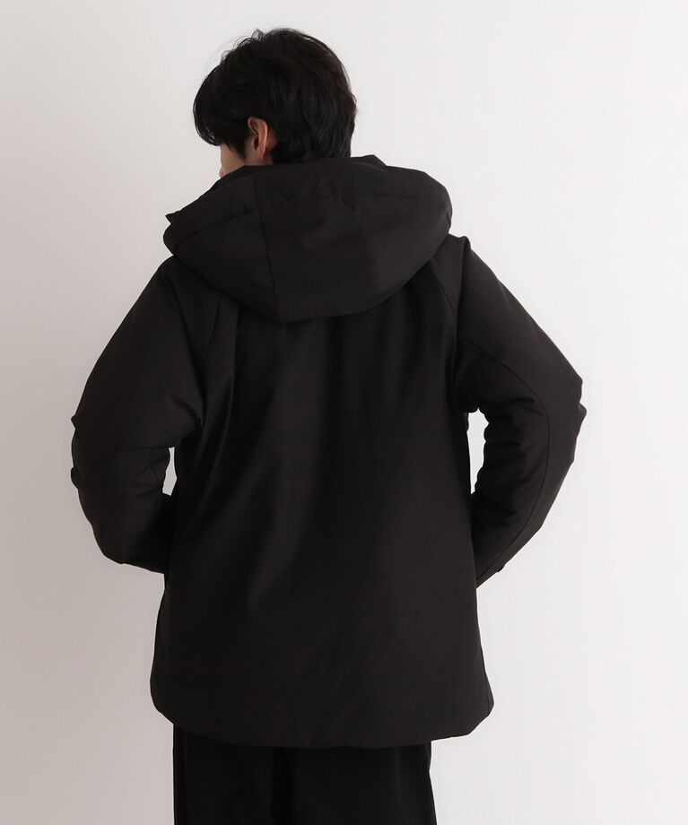 THE SHOP TK「SORONA中綿フードブルゾン 蓄熱／保温／洗える／防風／撥水／ビジネス対応可」|ダウン|