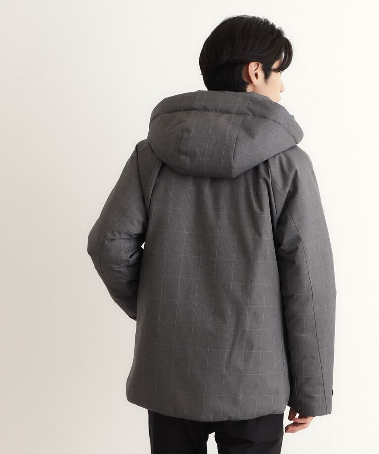 THE SHOP TK「SORONA中綿フードブルゾン 蓄熱／保温／洗える／防風／撥水／ビジネス対応可」|ダウン|