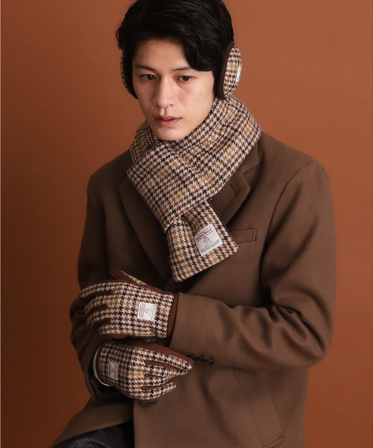 THE SHOP TK「【HARRIS TWEED／ハリスツイード】中綿入り差込マフラー」|ストール|