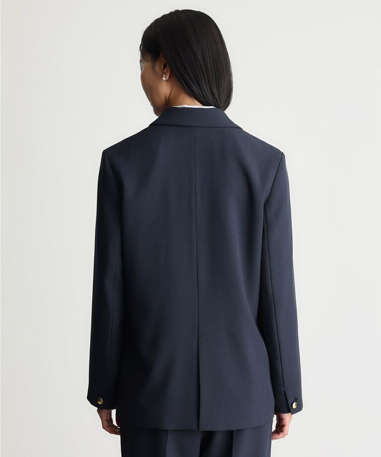 THE SHOP TK「【ONOFF活躍／セレモニー／通勤】CAVIAN Wブレストジャケット／洗える」|テーラードジャケット|