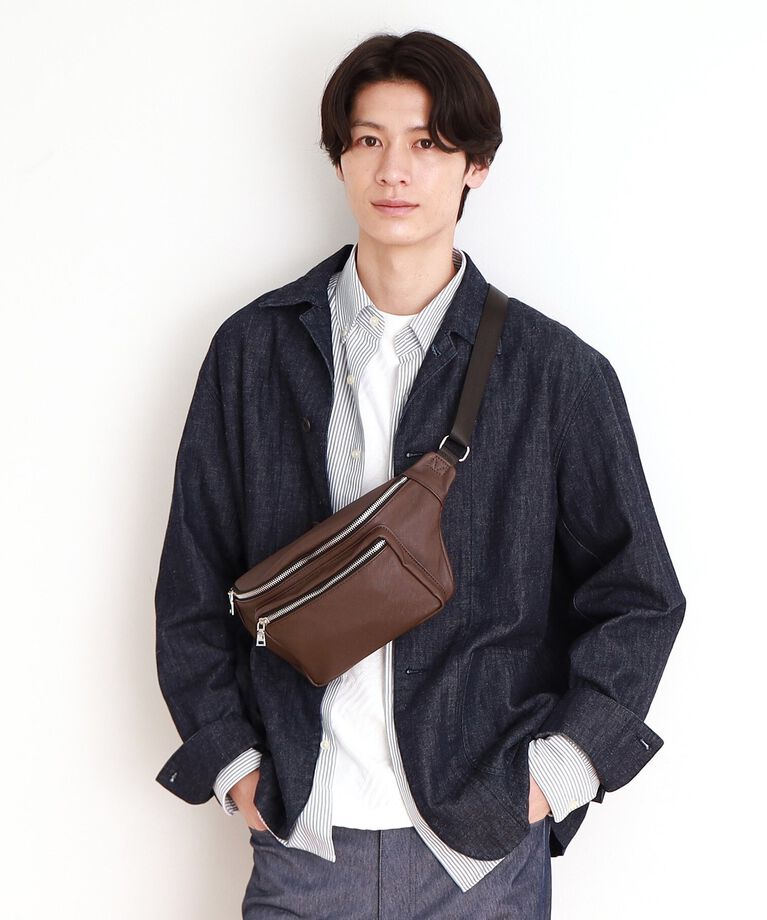 THE SHOP TK「2ポケットシュリンクボディバッグ」|その他|