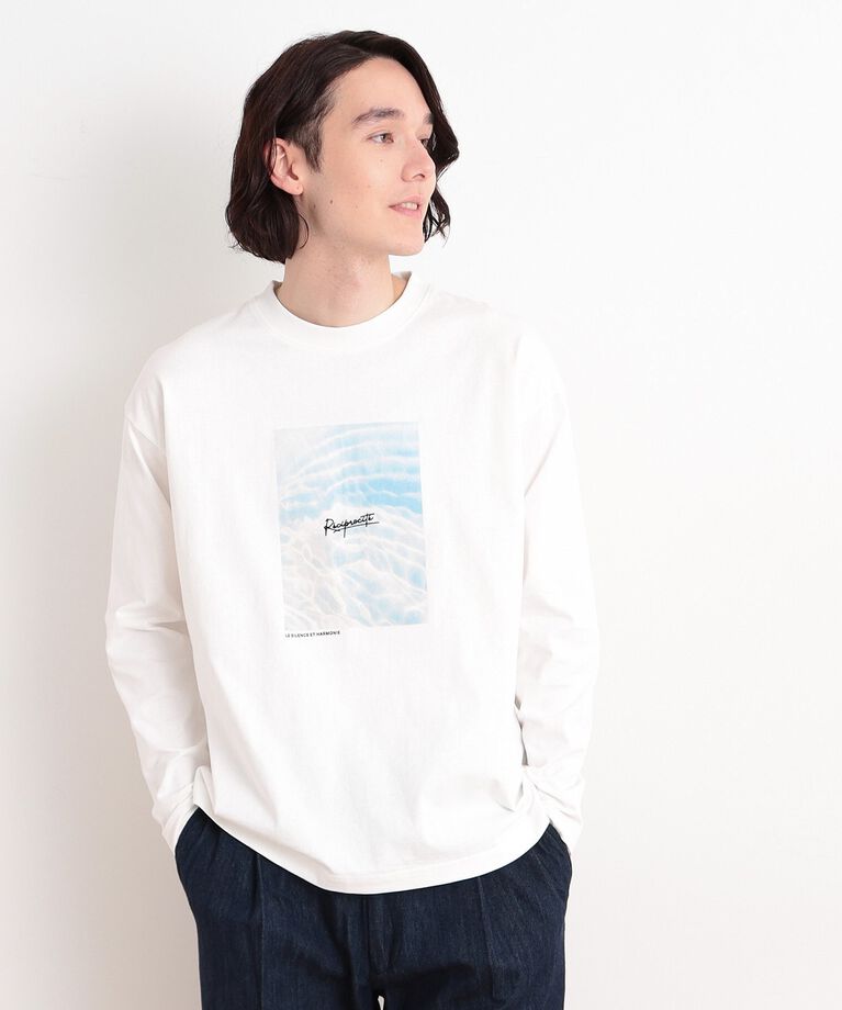 THE SHOP TK「オーガニックコットンフォトプリントTシャツ」|Tシャツ・カットソー|