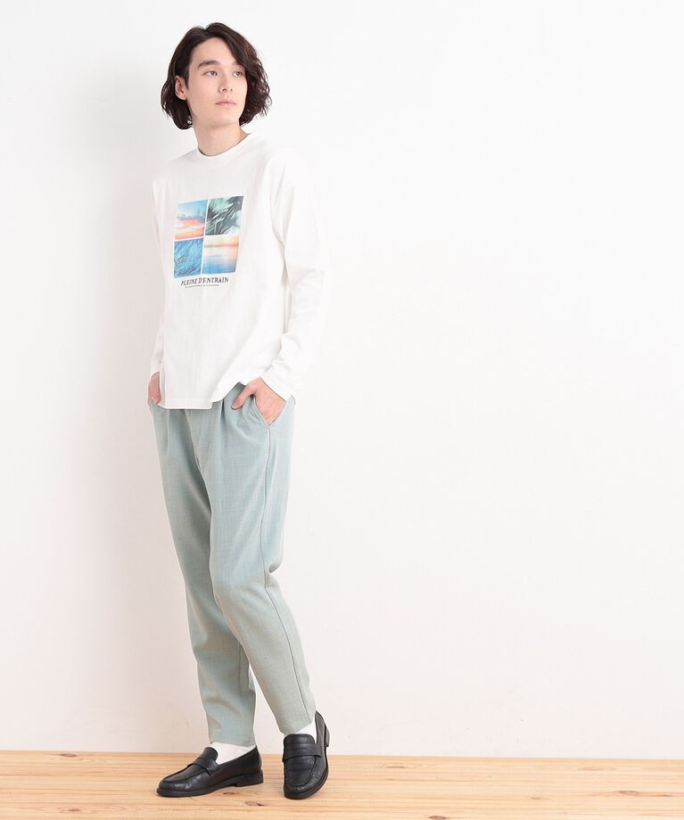 THE SHOP TK「オーガニックコットンフォトプリントTシャツ」|Tシャツ・カットソー|