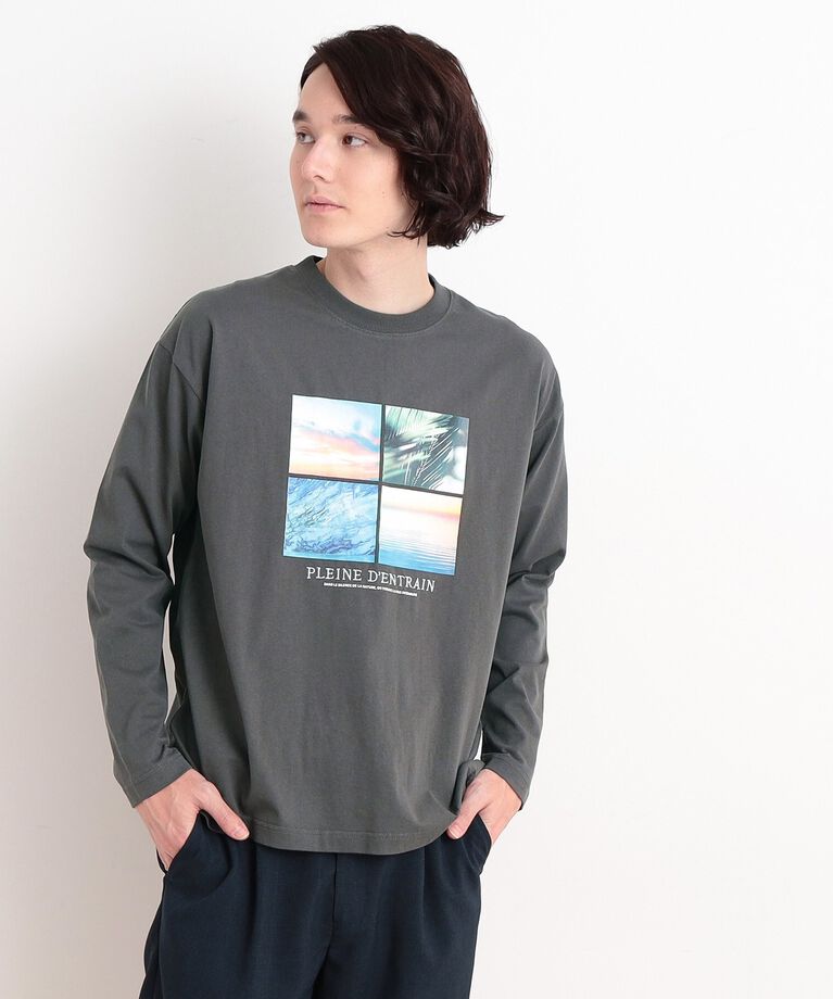 THE SHOP TK「オーガニックコットンフォトプリントTシャツ」|Tシャツ・カットソー|