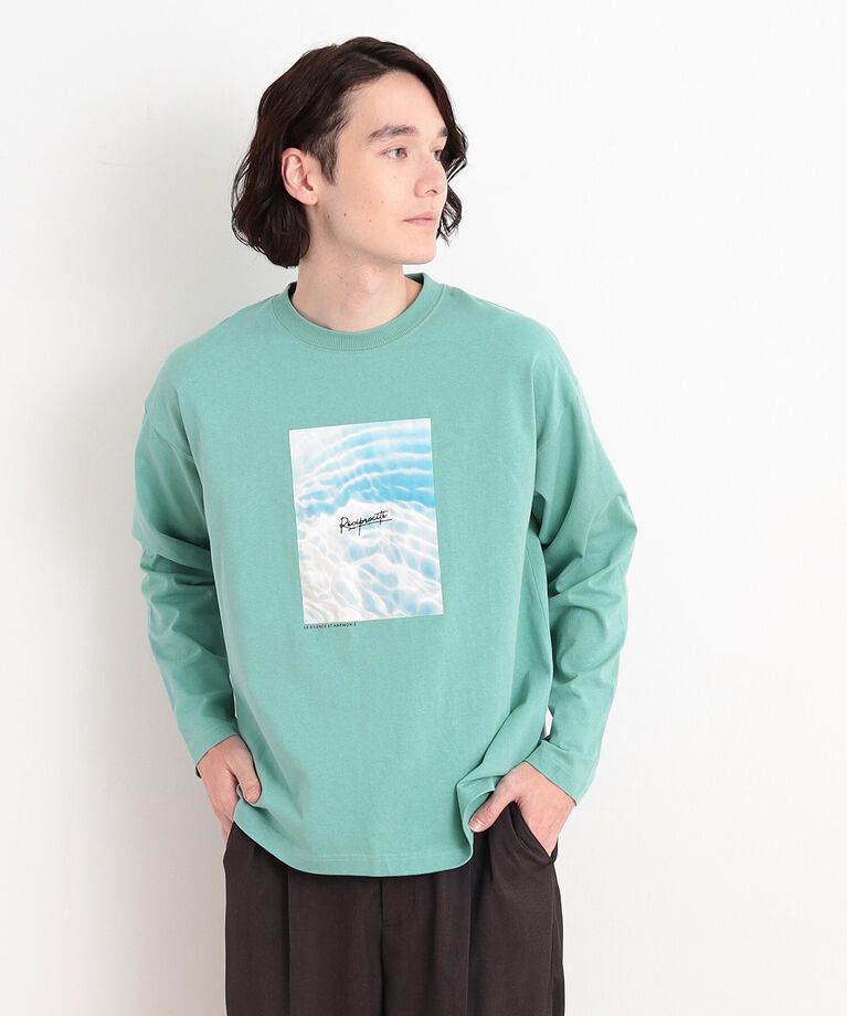 THE SHOP TK「オーガニックコットンフォトプリントTシャツ」|Tシャツ・カットソー|