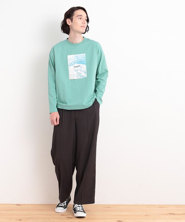 THE SHOP TK「オーガニックコットンフォトプリントTシャツ」|Tシャツ・カットソー|