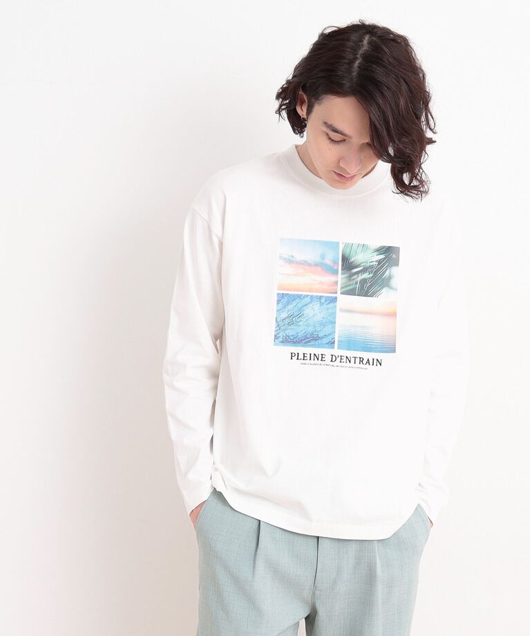 THE SHOP TK「オーガニックコットンフォトプリントTシャツ」|Tシャツ・カットソー|