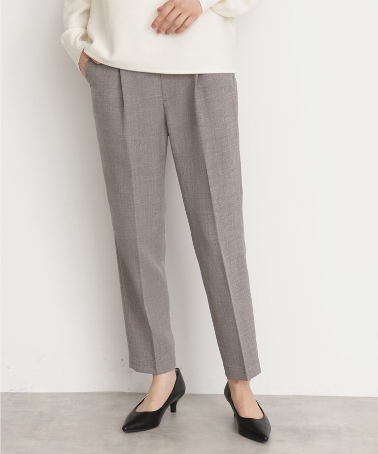 THE SHOP TK「【CAVIAN】ベーシックテーパードパンツ/洗濯機OK」|その他|チャコールグレー(0