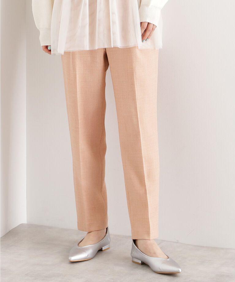 THE SHOP TK「【CAVIAN】ベーシックテーパードパンツ/洗濯機OK」|その他|ピンク(071)