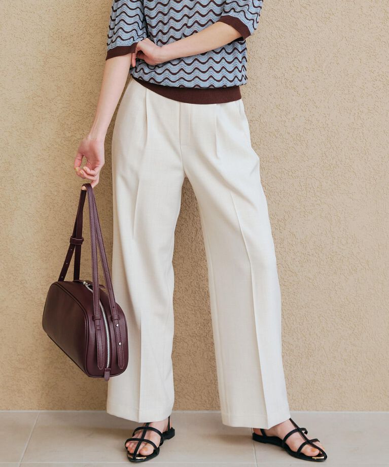 THE SHOP TK「【CAVIAN】ベーシックワイドパンツ/洗濯機OK」|その他|