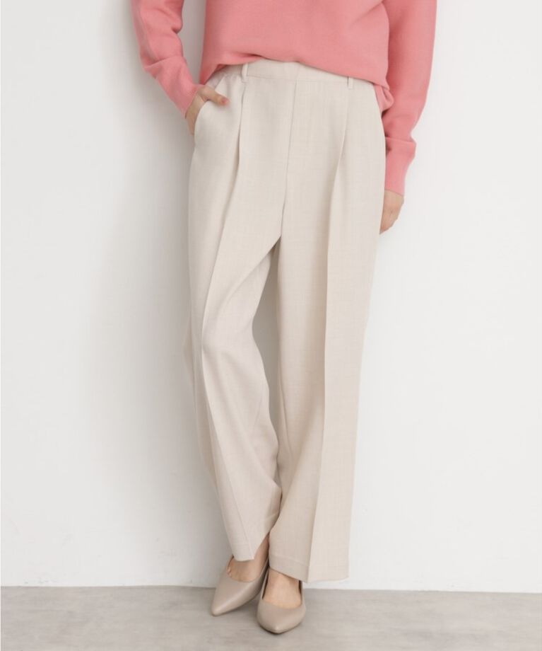THE SHOP TK「【CAVIAN】ベーシックワイドパンツ/洗濯機OK」|その他|