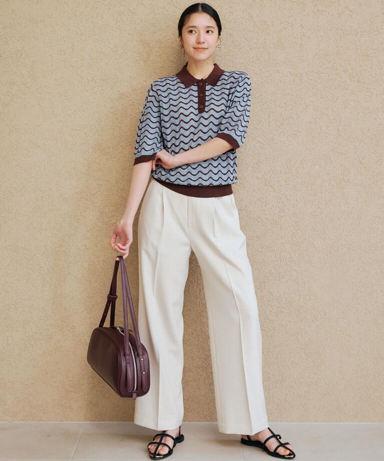 THE SHOP TK「【CAVIAN】ベーシックワイドパンツ/洗濯機OK」|その他|