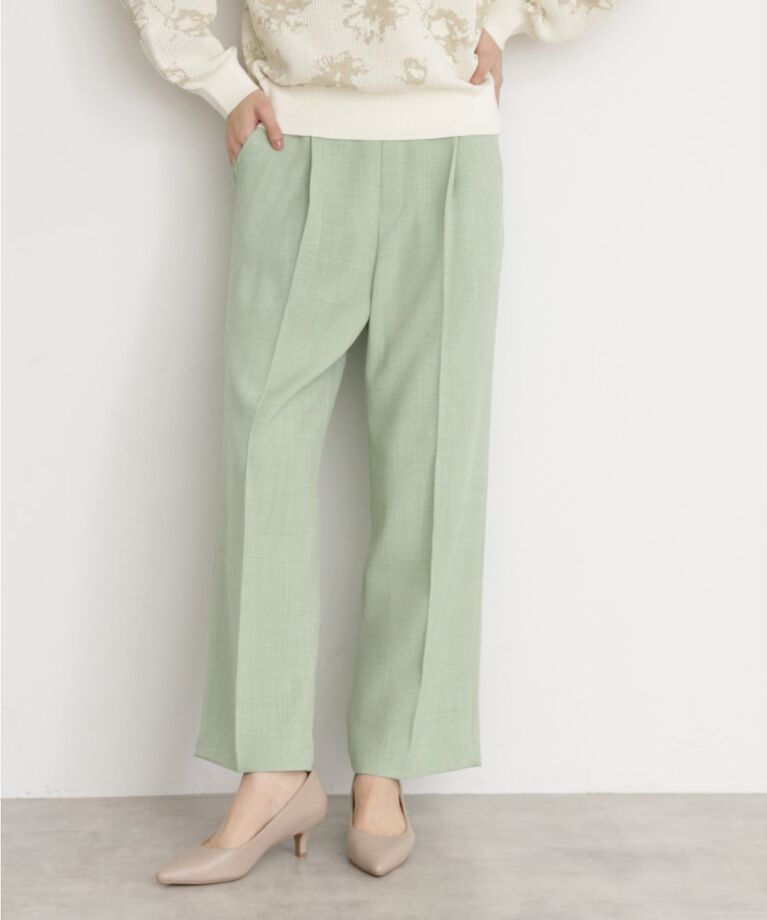 THE SHOP TK「【CAVIAN】ベーシックワイドパンツ/洗濯機OK」|その他|ミントグリーン(02