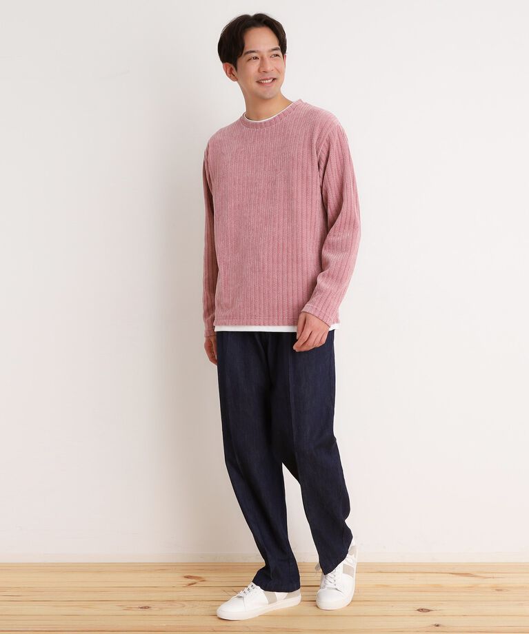 THE SHOP TK「シェニールケーブルプルオーバー 新色追加」|Tシャツ・カットソー|