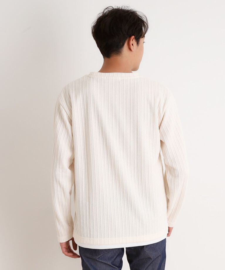 THE SHOP TK「シェニールケーブルプルオーバー 新色追加」|Tシャツ・カットソー|