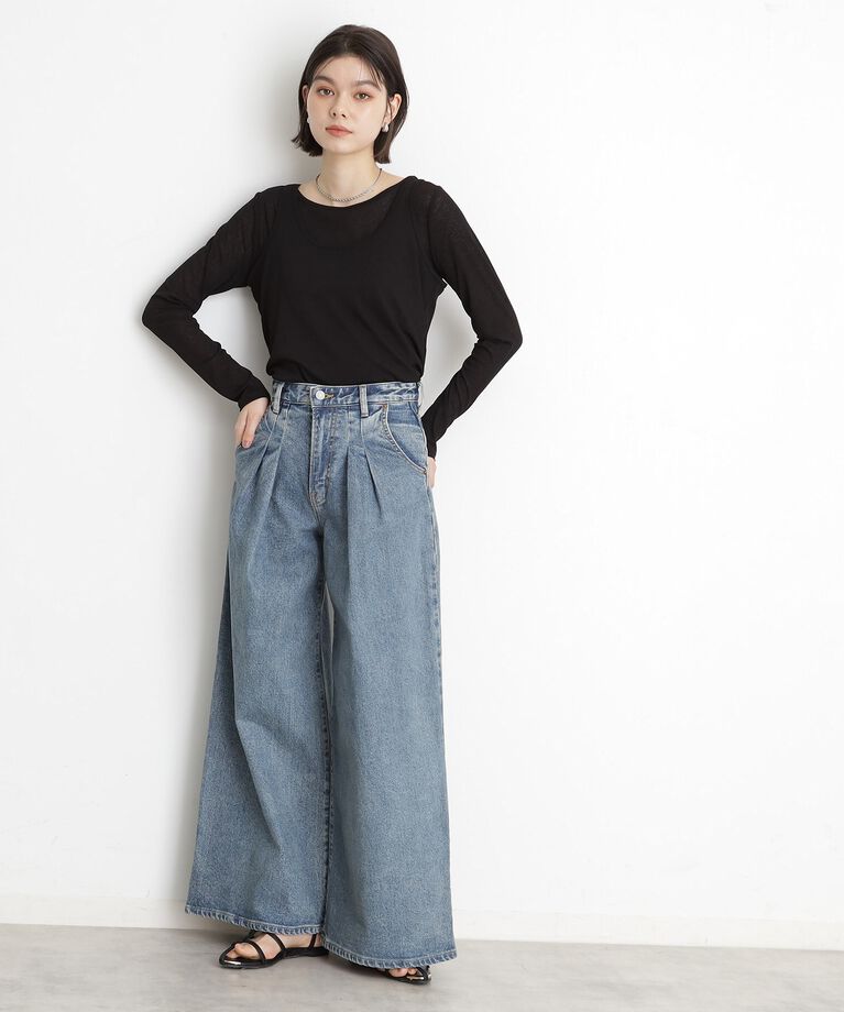THE SHOP TK「シアーフライスレイヤード　【セットアイテム】」|Tシャツ・カットソー|