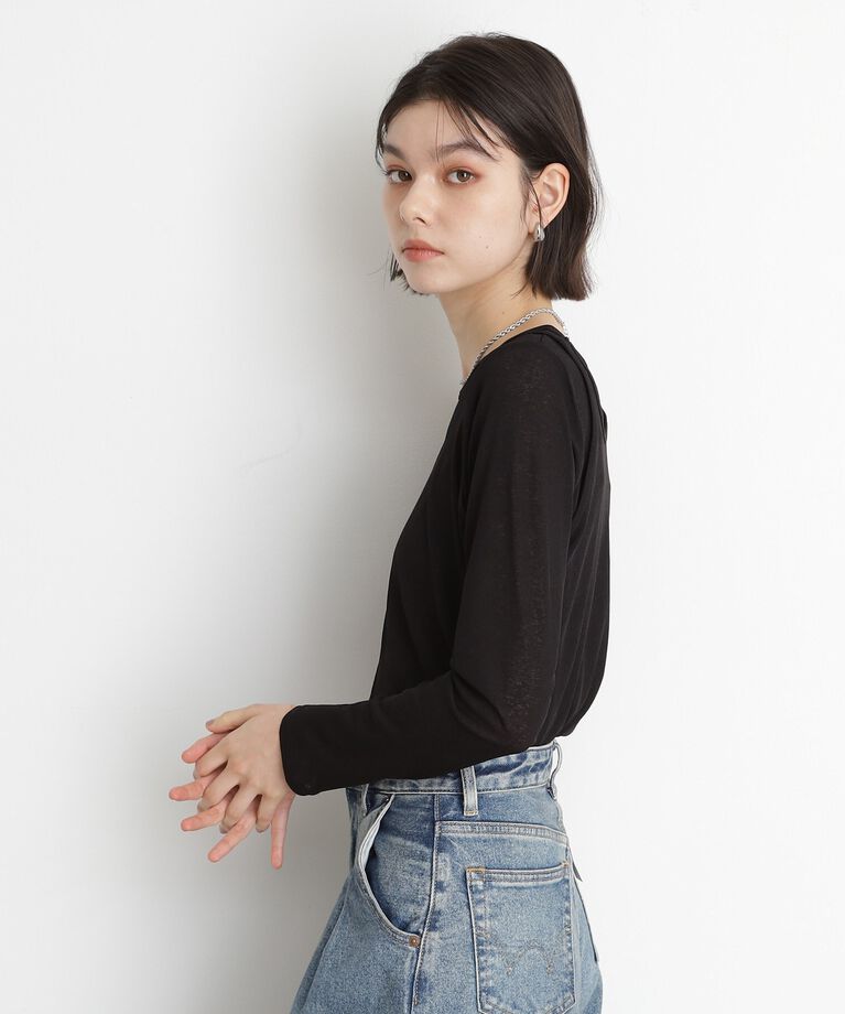 THE SHOP TK「シアーフライスレイヤード　【セットアイテム】」|Tシャツ・カットソー|