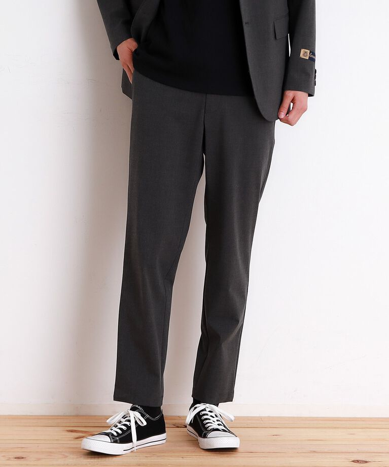THE SHOP TK「CARREMANスラックス セットアップ可」|その他|グレー(012)