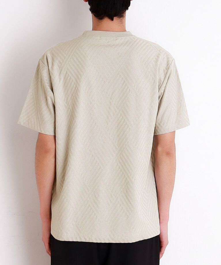 THE SHOP TK「リンクスジャカード半袖Ｔシャツ」|Tシャツ・カットソー|