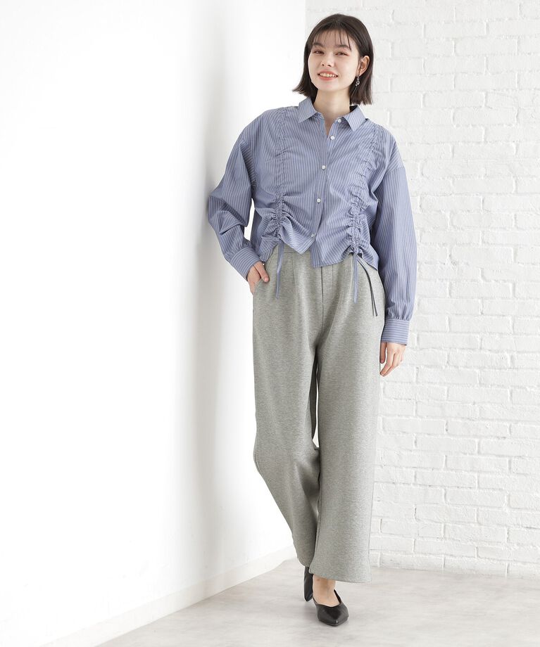 THE SHOP TK「スウェットワイドパンツ【洗える】」|その他|