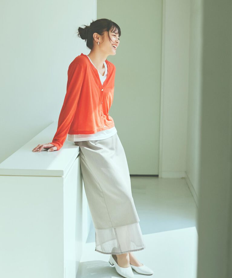 THE SHOP TK「【宮城舞さん着用】シアーカーデ＆タンクトップ/セットアイテム/洗える」|その他|