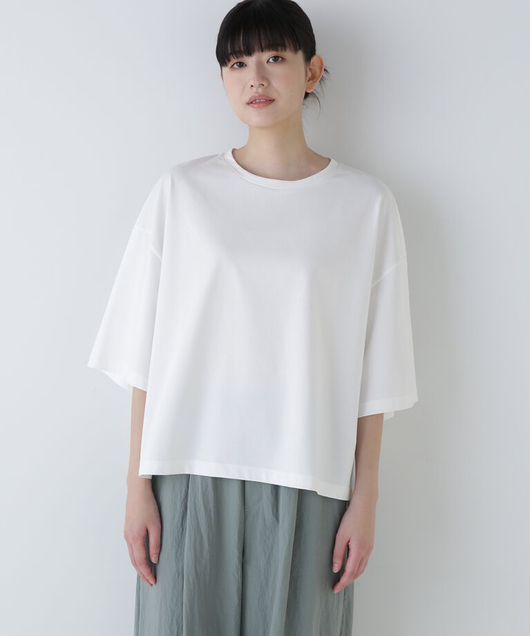  「◆Ｃ／ＰＥハイゲージプレーティング天竺カットソー」|Tシャツ・カットソー|