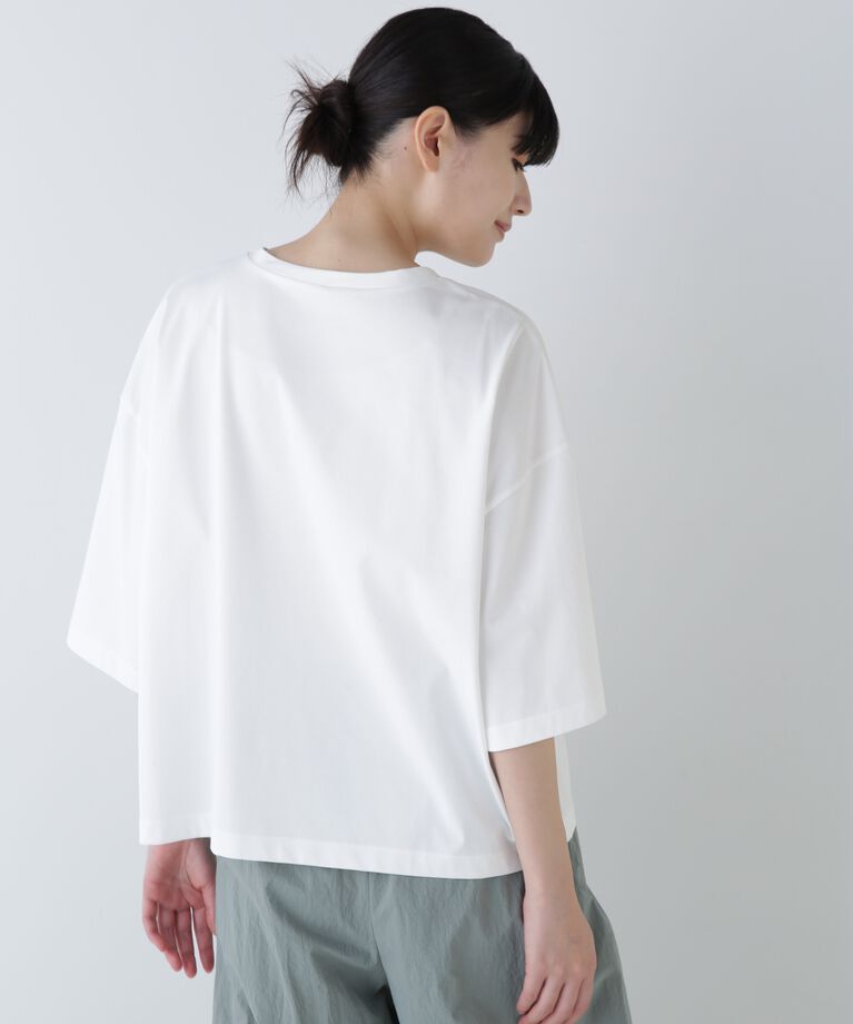  「◆Ｃ／ＰＥハイゲージプレーティング天竺カットソー」|Tシャツ・カットソー|