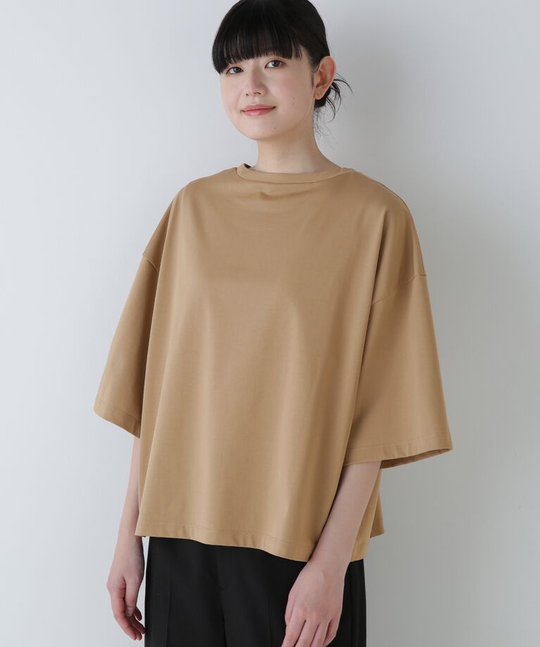  「◆Ｃ／ＰＥハイゲージプレーティング天竺カットソー」|Tシャツ・カットソー|