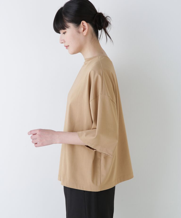  「◆Ｃ／ＰＥハイゲージプレーティング天竺カットソー」|Tシャツ・カットソー|
