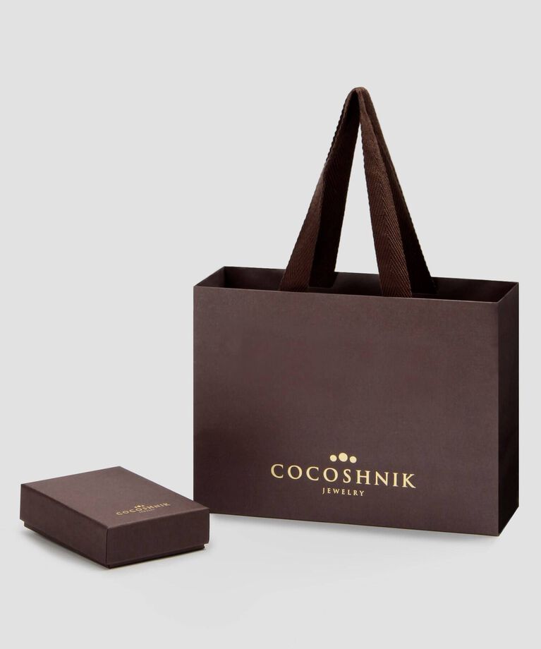 COCOSHNIK「【WEB限定】K10スピリチュアルストーン（ダイヤモンド）ネックレス」|ネックレス|