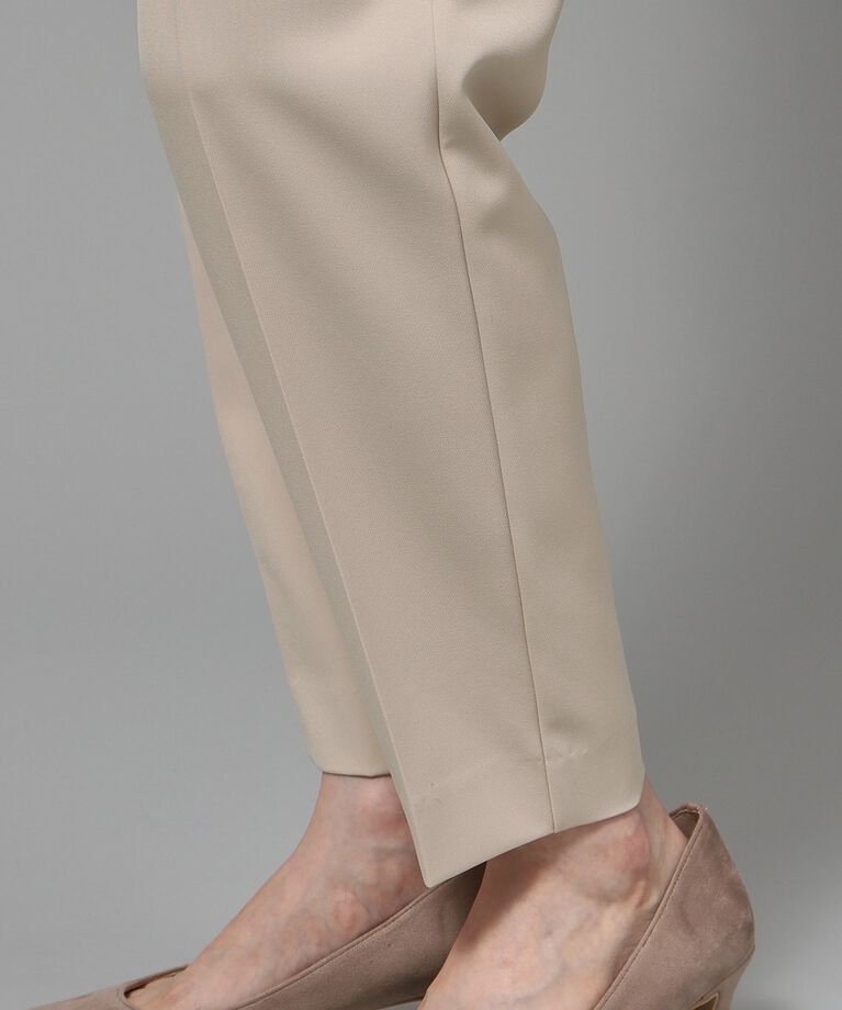 SHOO･LA･RUE「【S-3L/洗える/通勤/セレモニーにも】ダブルクロス プルオンテーパードパンツ【CIRCRIC】」|その他|