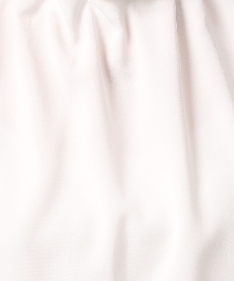 SHOO･LA･RUE「【S-3L/通勤/デイリー/セレモニーにも】フリルスタンドカラーブラウス【CIRCRIC】」|シャツ・ブラウス|