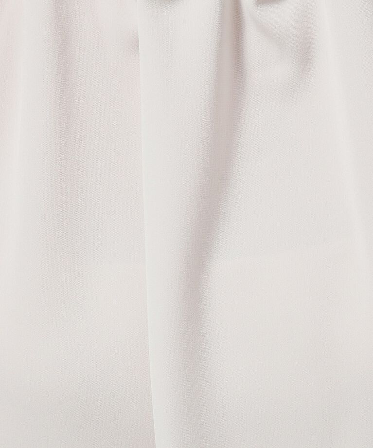 SHOO･LA･RUE「【S-3L/通勤/デイリー/セレモニーにも】フリルスタンドカラーブラウス【CIRCRIC】」|シャツ・ブラウス|