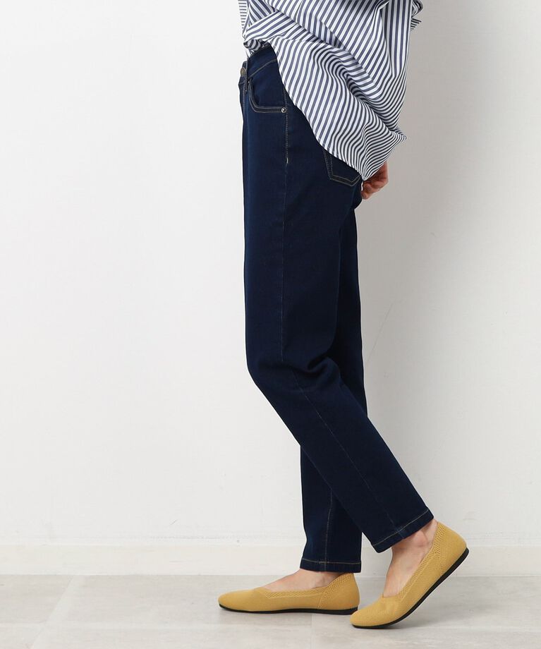 SHOO･LA･RUE「のびのびストレッチ デニムスキニーパンツ」|デニム|