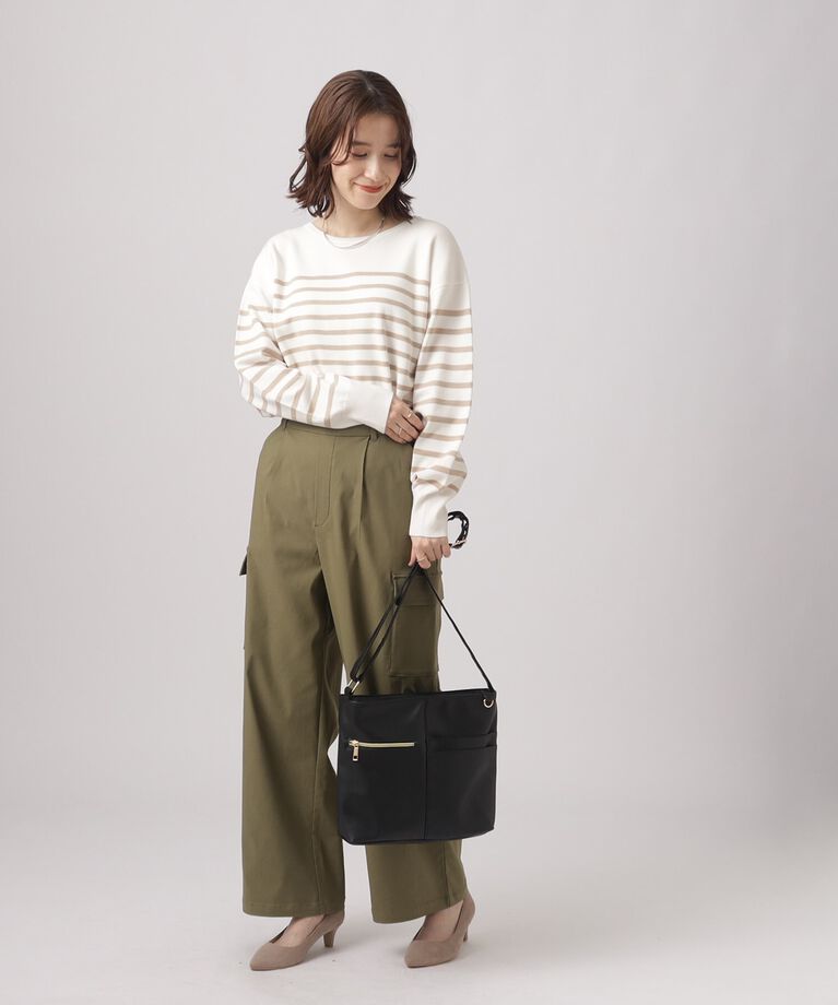 SHOO･LA･RUE「【プレゼントにも】毎日持ちたい ポケット切り換えショルダーバッグ」|ショルダー・メッセンジャー|