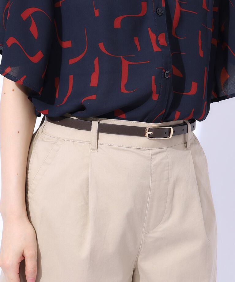 SHOO･LA･RUE「リバーシブルスムースベルト」|ベルト|