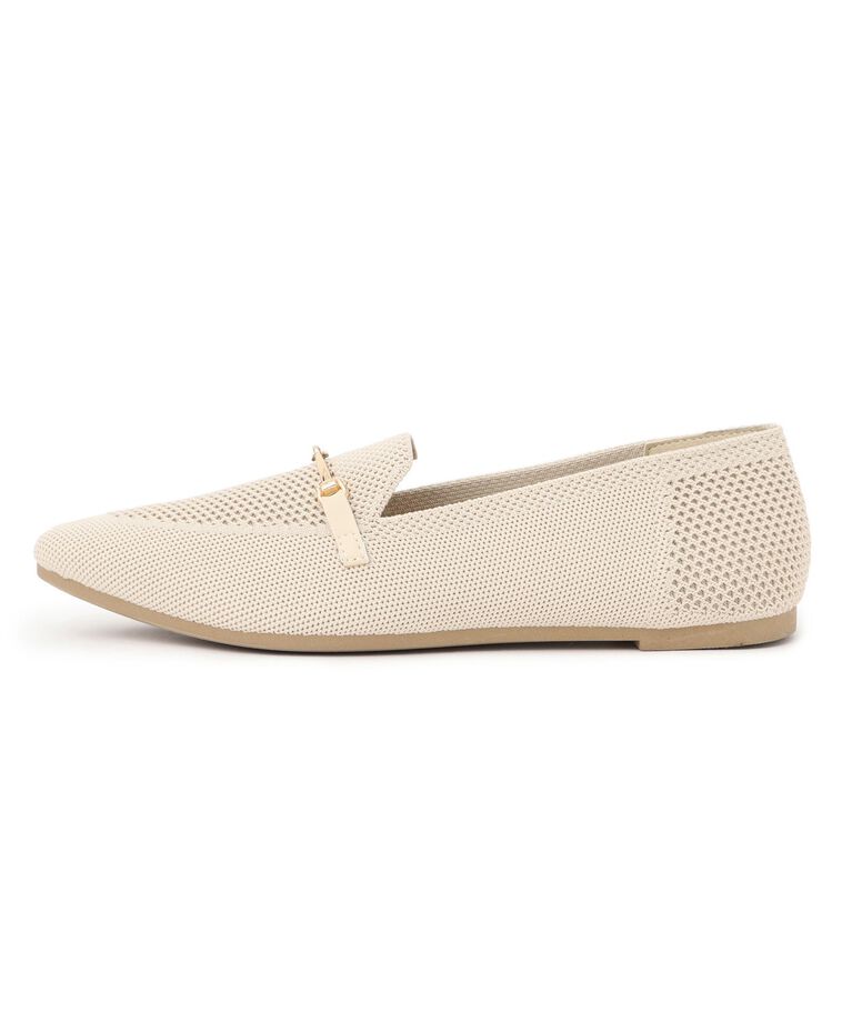 SHOO･LA･RUE「【洗える】ニットポインテッドローファー」|その他|