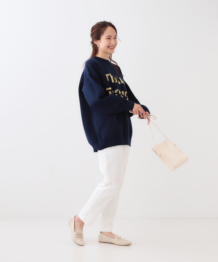 SHOO･LA･RUE「【洗える】ニットポインテッドローファー」|その他|