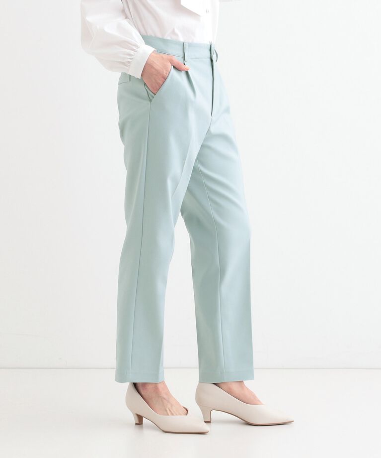 SHOO･LA･RUE「【洗える/SS-3L/美脚シルエット】ソフトスティックパンツ」|その他|