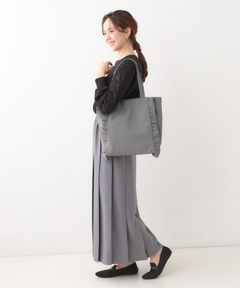 SHOO･LA･RUE「フリルトートバッグ」|トートバッグ|