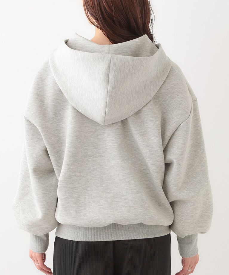 SHOO･LA･RUE「季節の変わり目に頼れる ダブルZIPダンボールパーカー」|カーディガン|