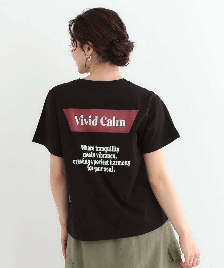 SHOO･LA･RUE「【洗える/S-LL】デイリーカジュアルに プリントアソート ベーシックTシャツ」|Tシャツ・カットソー|