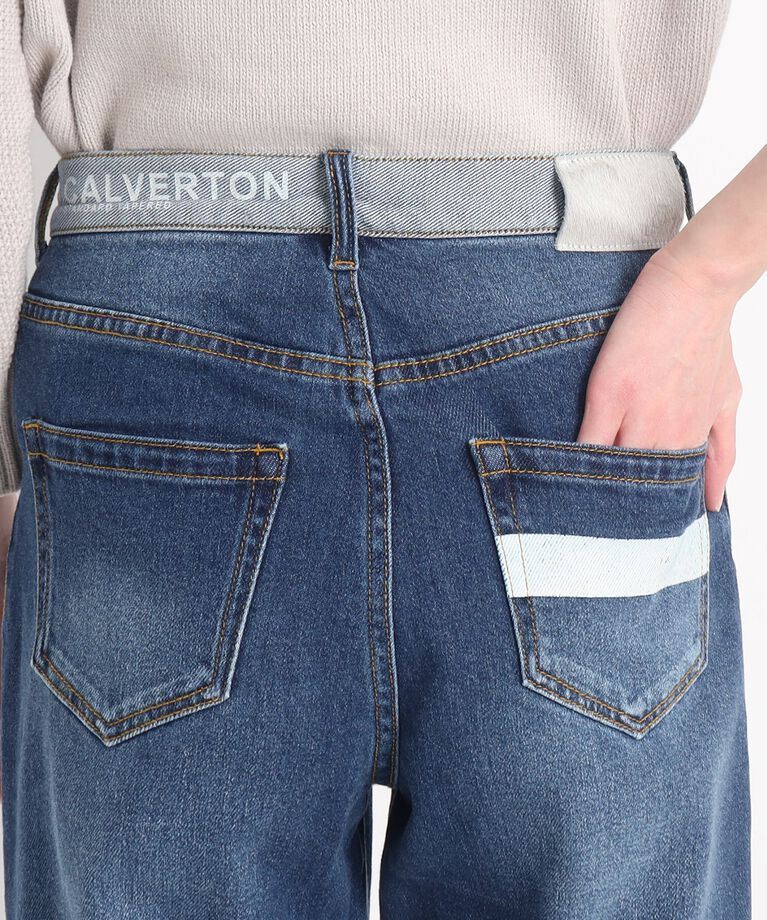 Dessin「【リンクコーデ・CALVERTON】テーパードデニムパンツ＜S～L＞」|デニム|