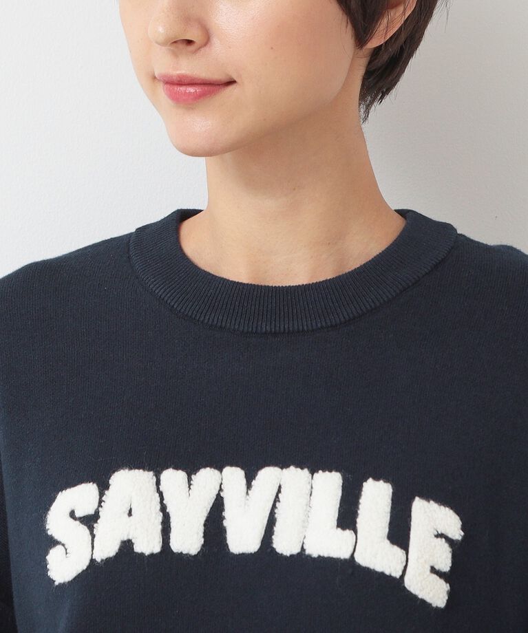 Dessin「【洗える】サガラ刺繍ロゴニット（XS～L）」|ニット・セーター|
