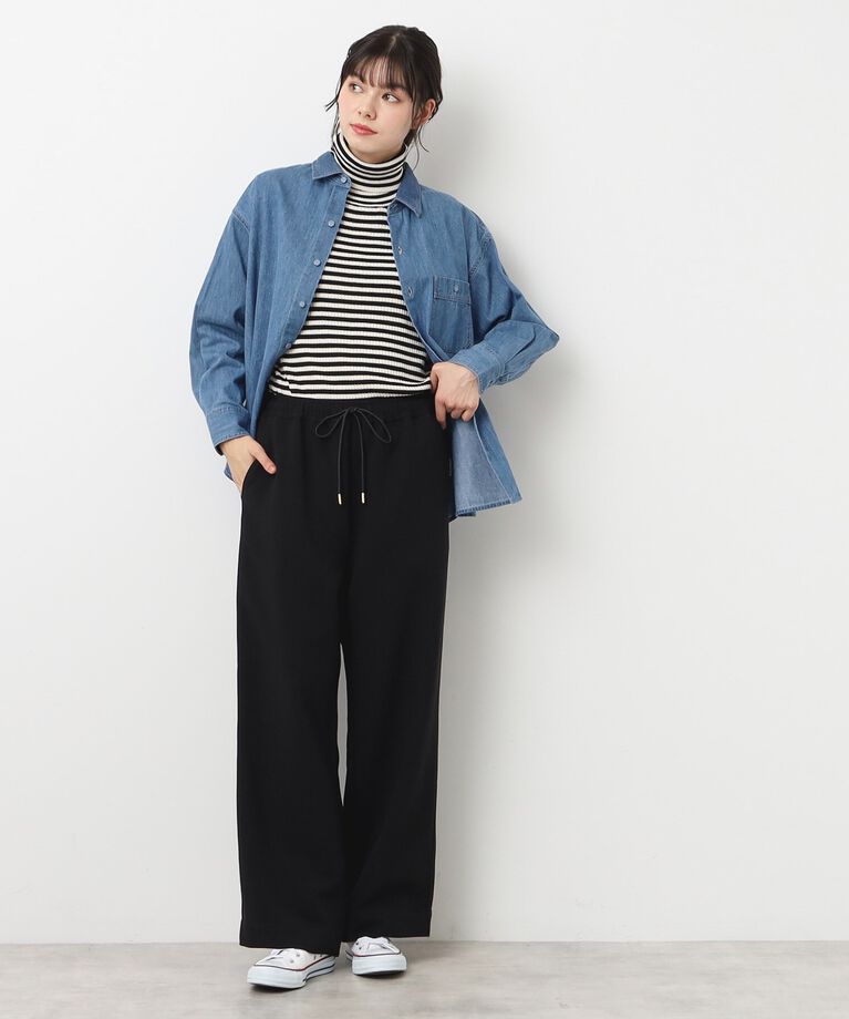 Dessin「【ウエストゴム・洗える】ドロスト付きパンツ（XS～L）」|その他|