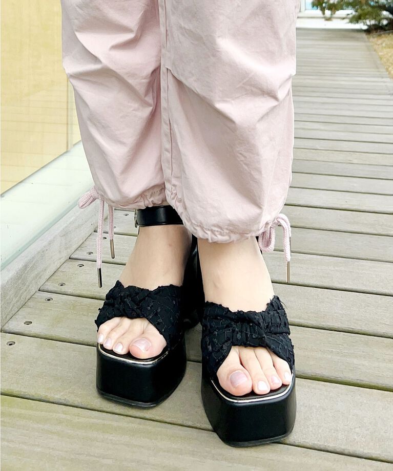 ESPERANZA「ムスビウェッジサンダル 24SS」|サンダル|