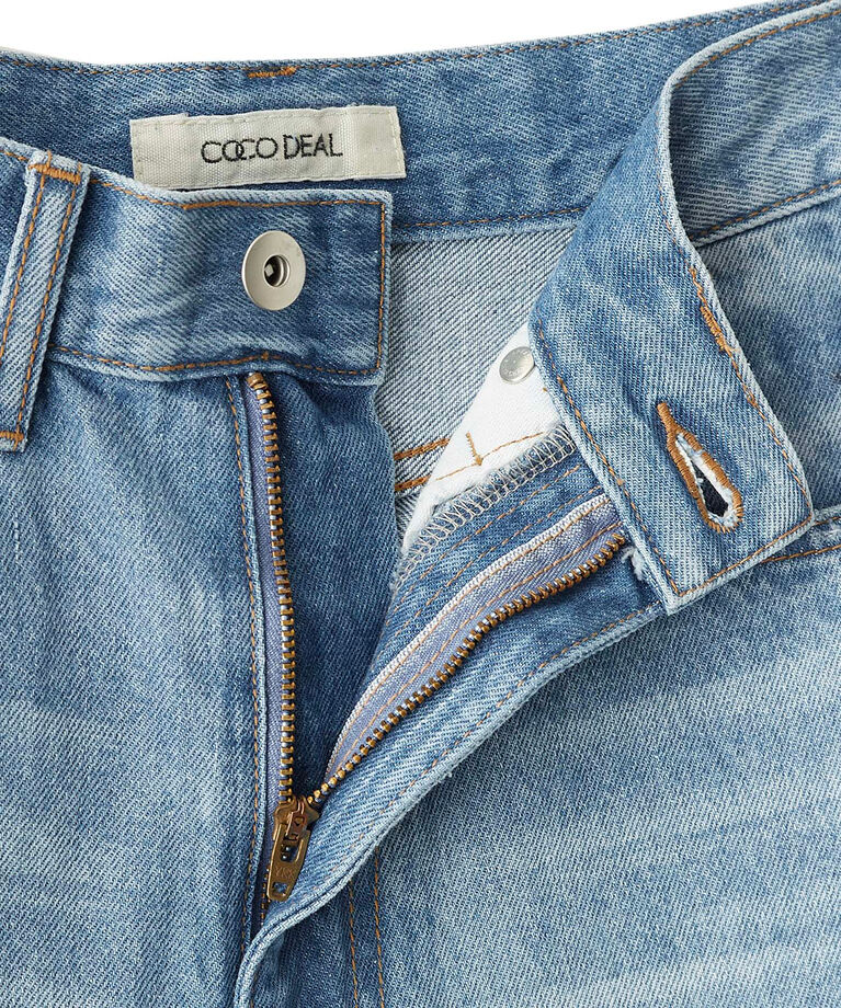 COCO DEAL「スリムストレートデニムパンツ」|デニム|