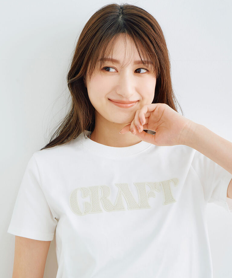 COCO DEAL「ワッペンロゴTシャツ」|Tシャツ・カットソー|